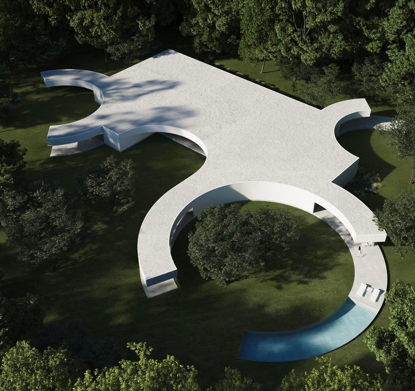 Villa Gaitanes, diseño único y de vanguardia en 10.000 metros de parcela