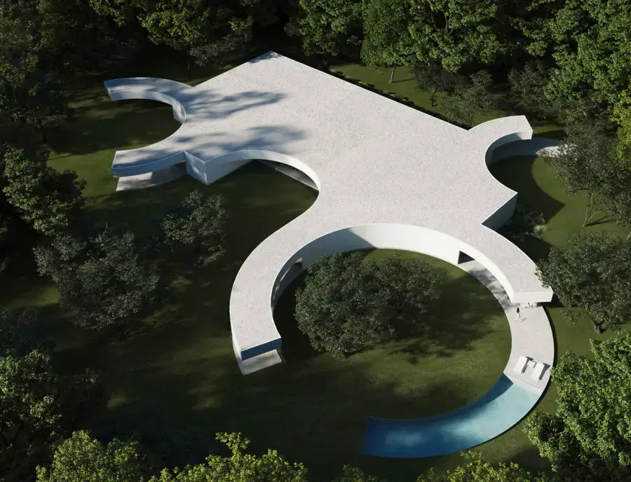 Villa Gaitanes, diseño único y de vanguardia en 10.000 metros de parcela