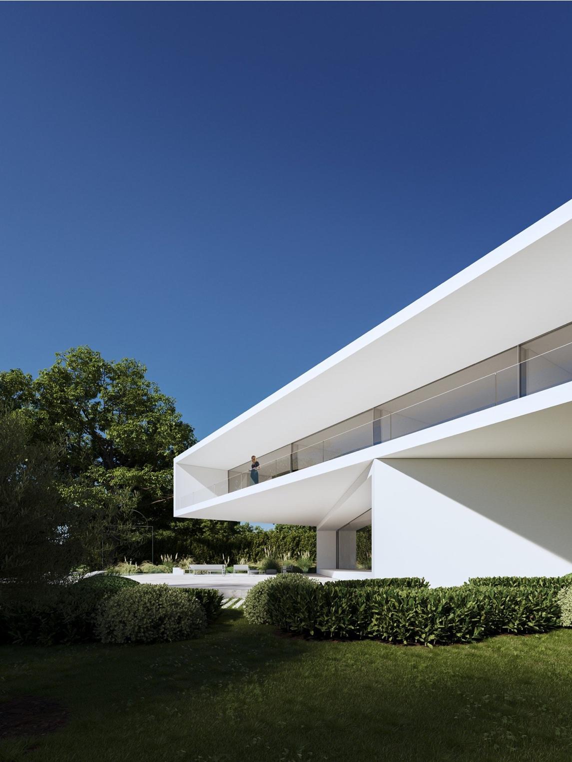 Casa a estrenar de diseño contemporáneo frente al golf
