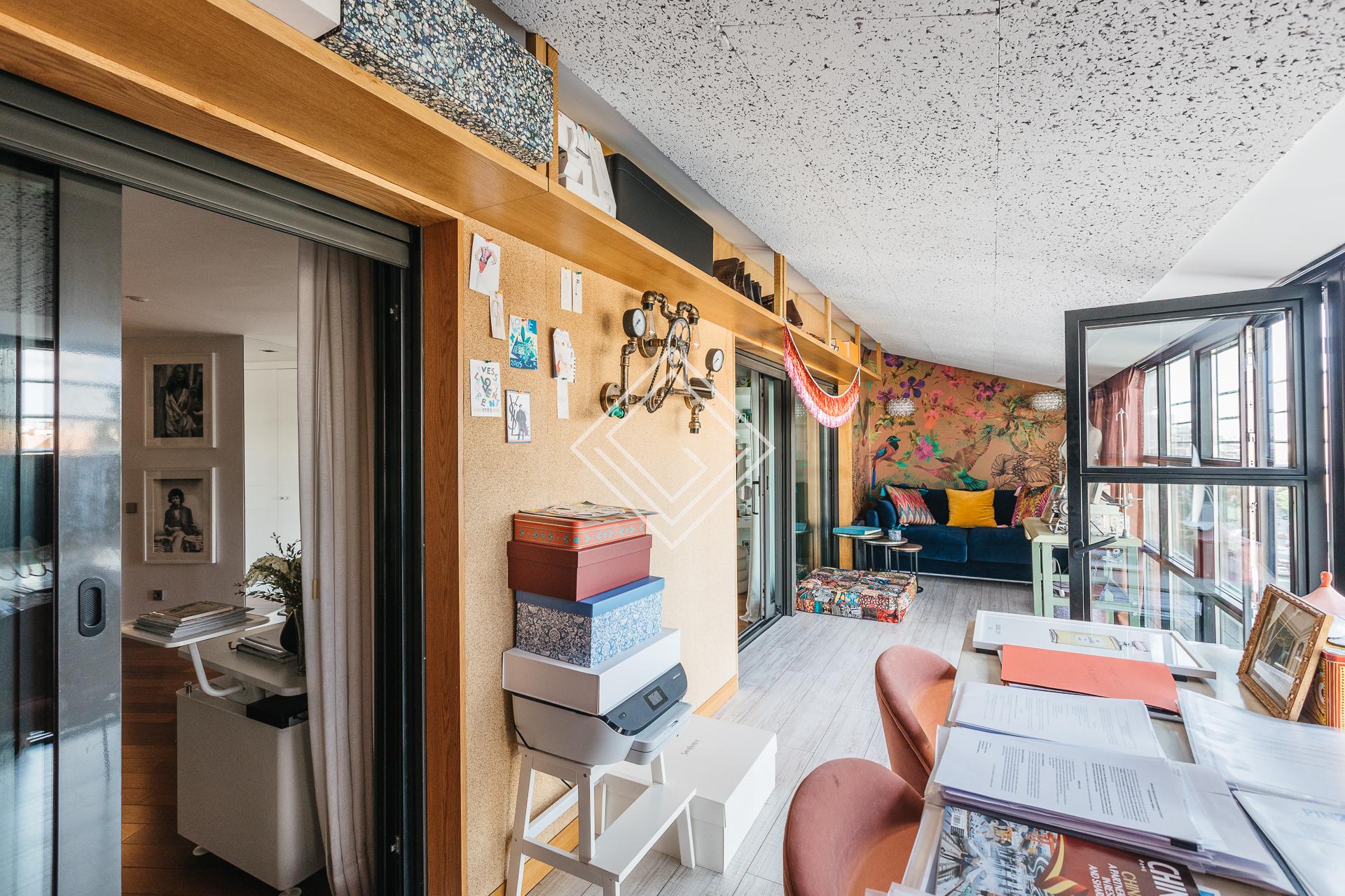 Espectacular duplex con terraza y piscina en Almagro