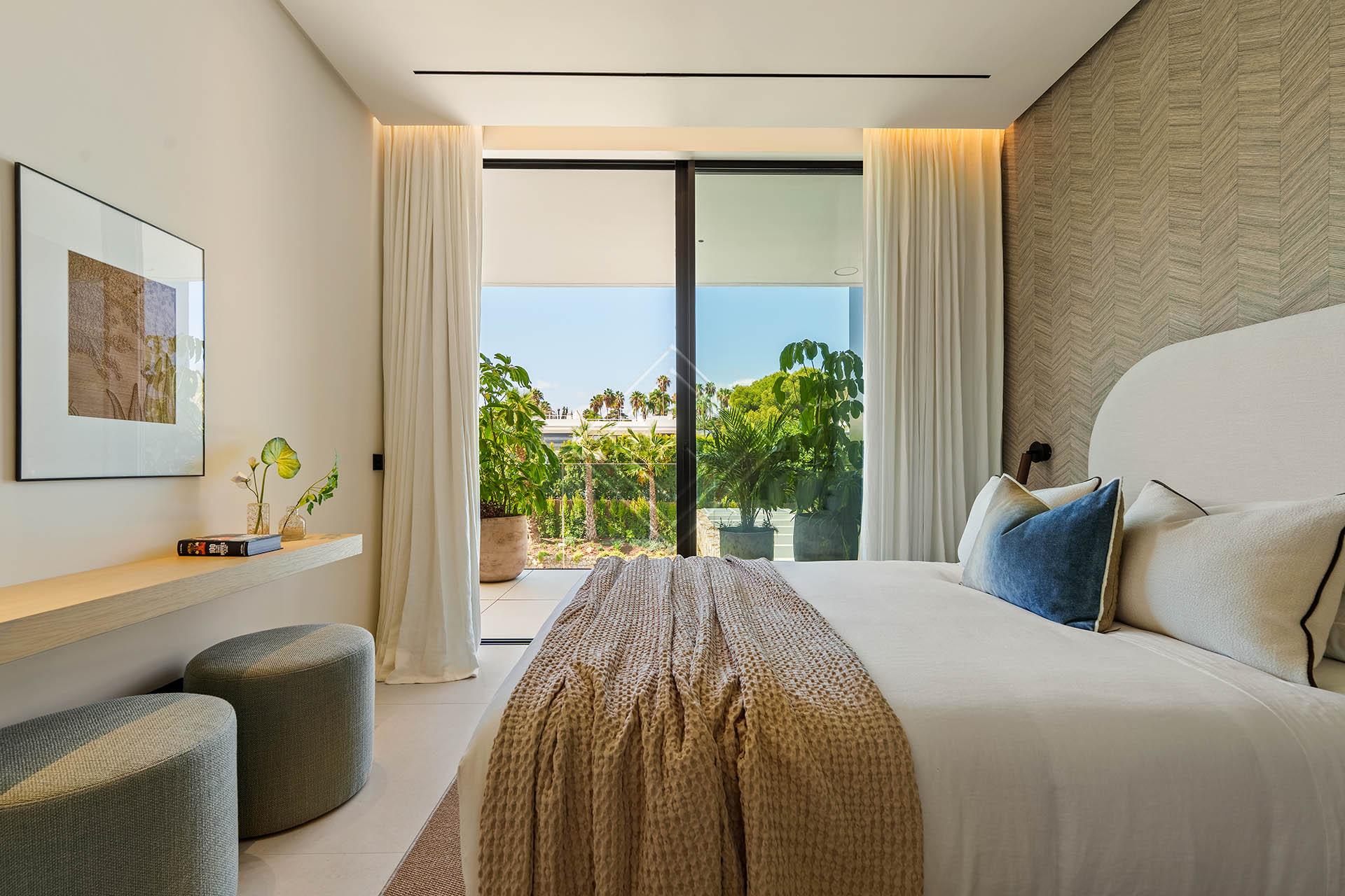 Villa contemporánea de 5 dormitorios con spa (hammam), gimnasio y piscina infinity