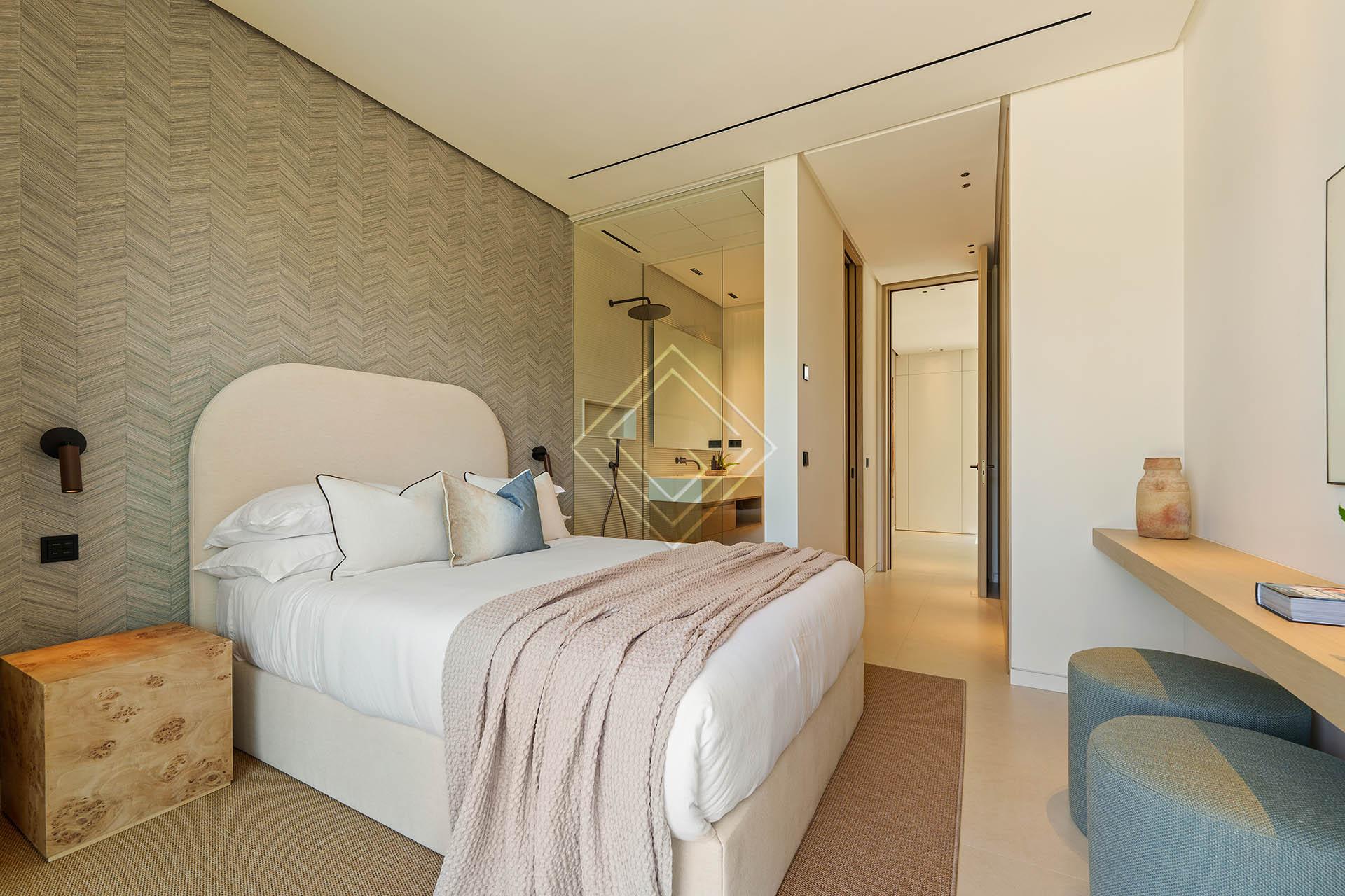 Villa contemporánea de 5 dormitorios con spa (hammam), gimnasio y piscina infinity