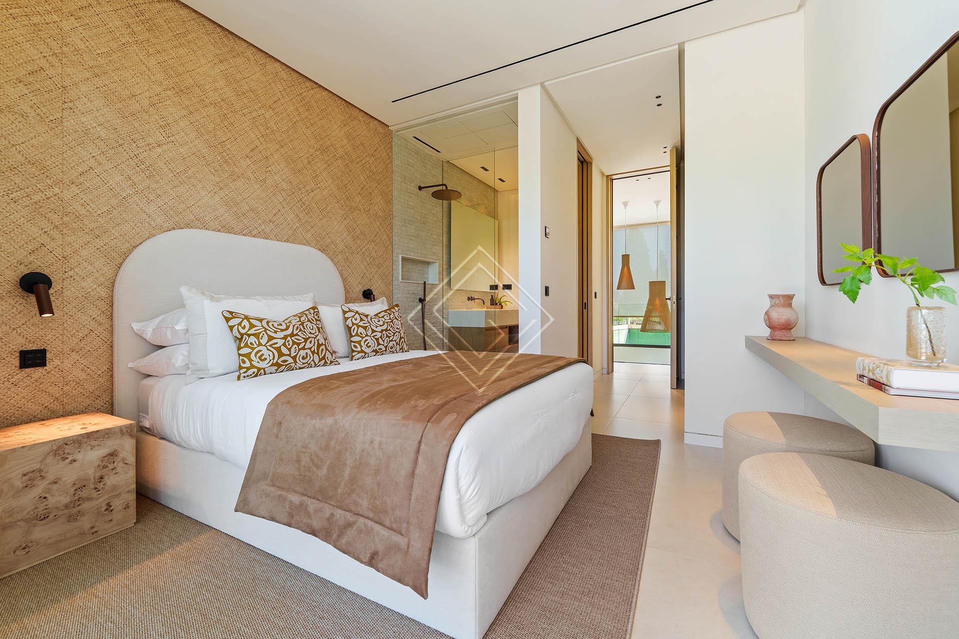 Villa contemporánea de 5 dormitorios con spa (hammam), gimnasio y piscina infinity