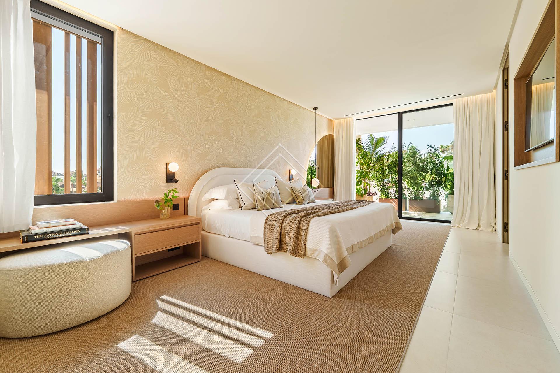 Villa contemporánea de 5 dormitorios con spa (hammam), gimnasio y piscina infinity