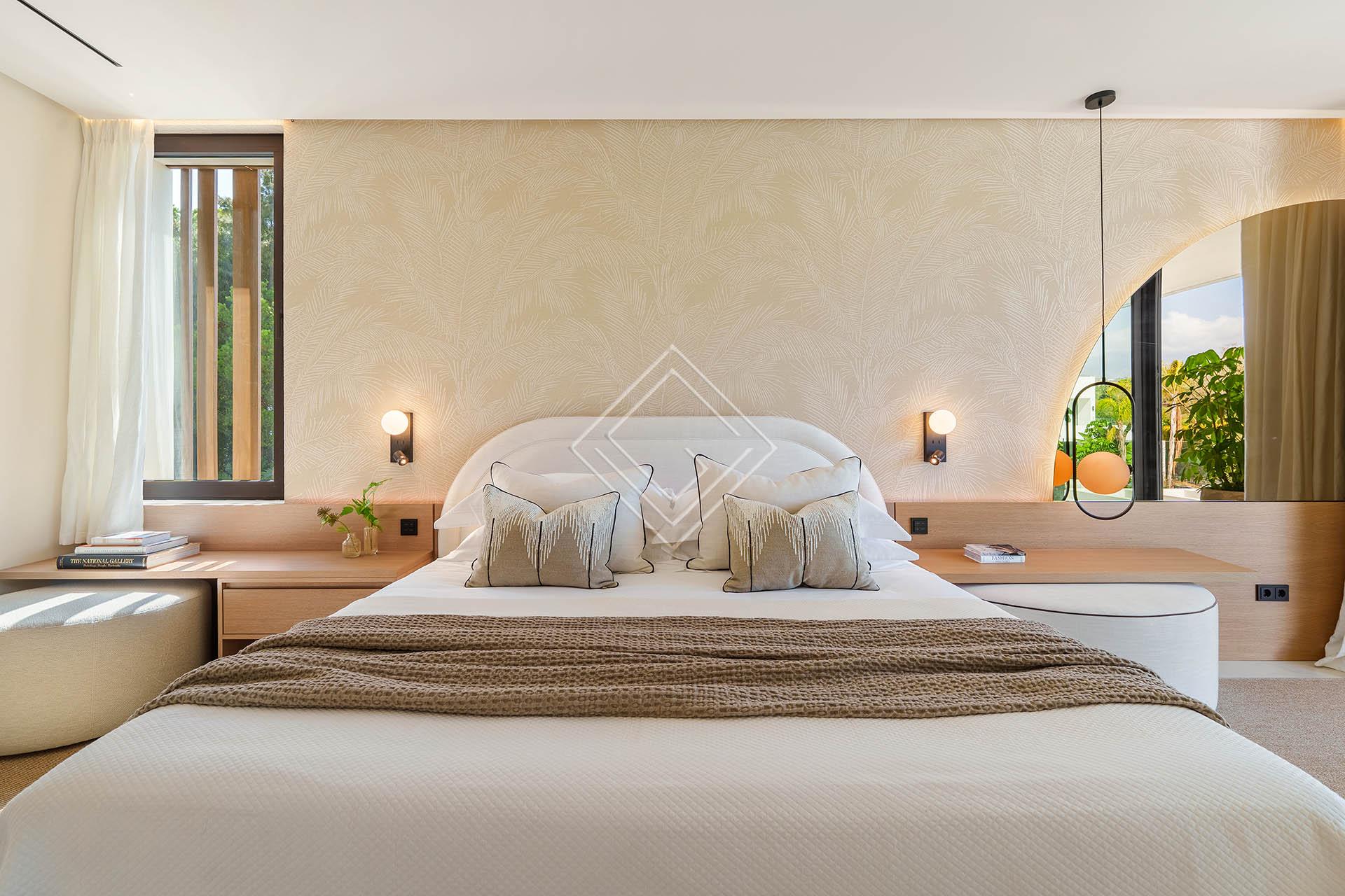 Villa contemporánea de 5 dormitorios con spa (hammam), gimnasio y piscina infinity