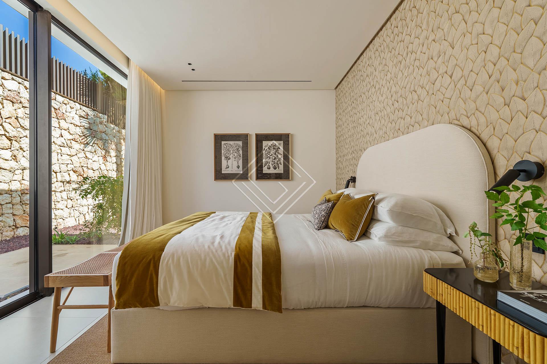 Villa contemporánea de 5 dormitorios con spa (hammam), gimnasio y piscina infinity