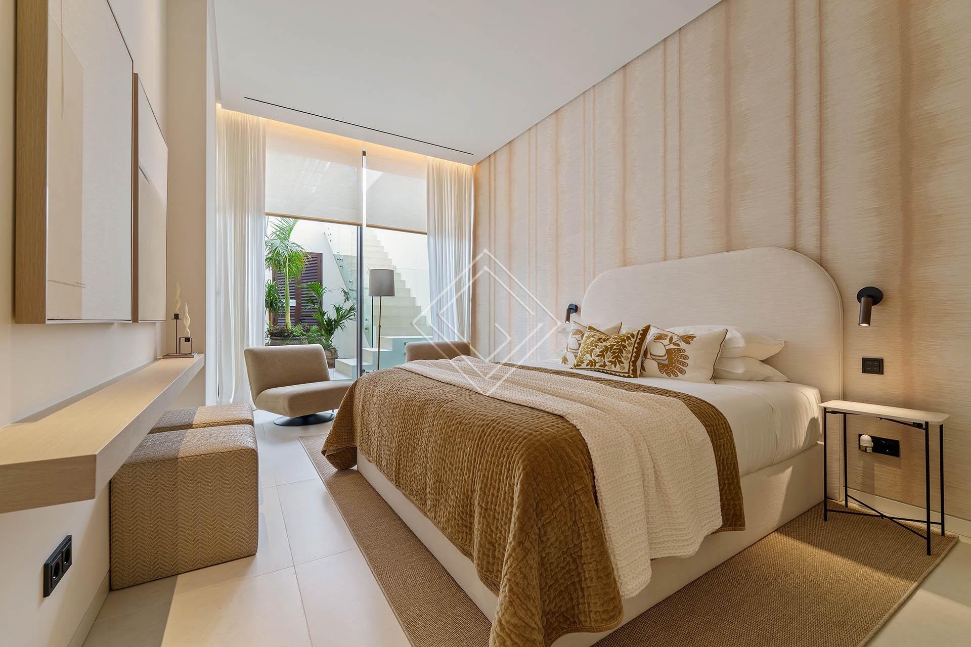 Villa contemporánea de 5 dormitorios con spa (hammam), gimnasio y piscina infinity