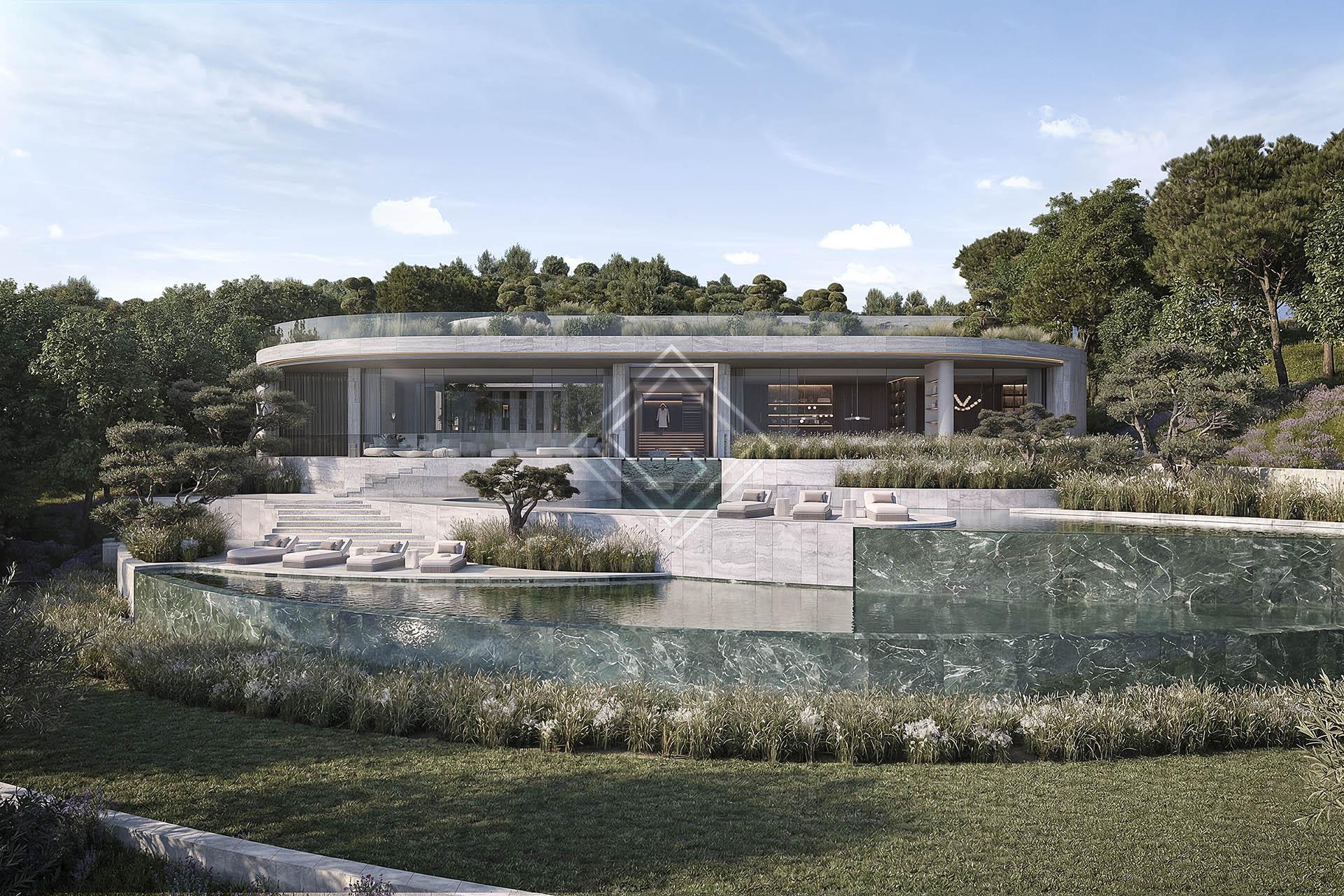 Villa DUNE | Arquitectura orgánica con vistas al Mediterráneo en Sotogrande - Imagen 1