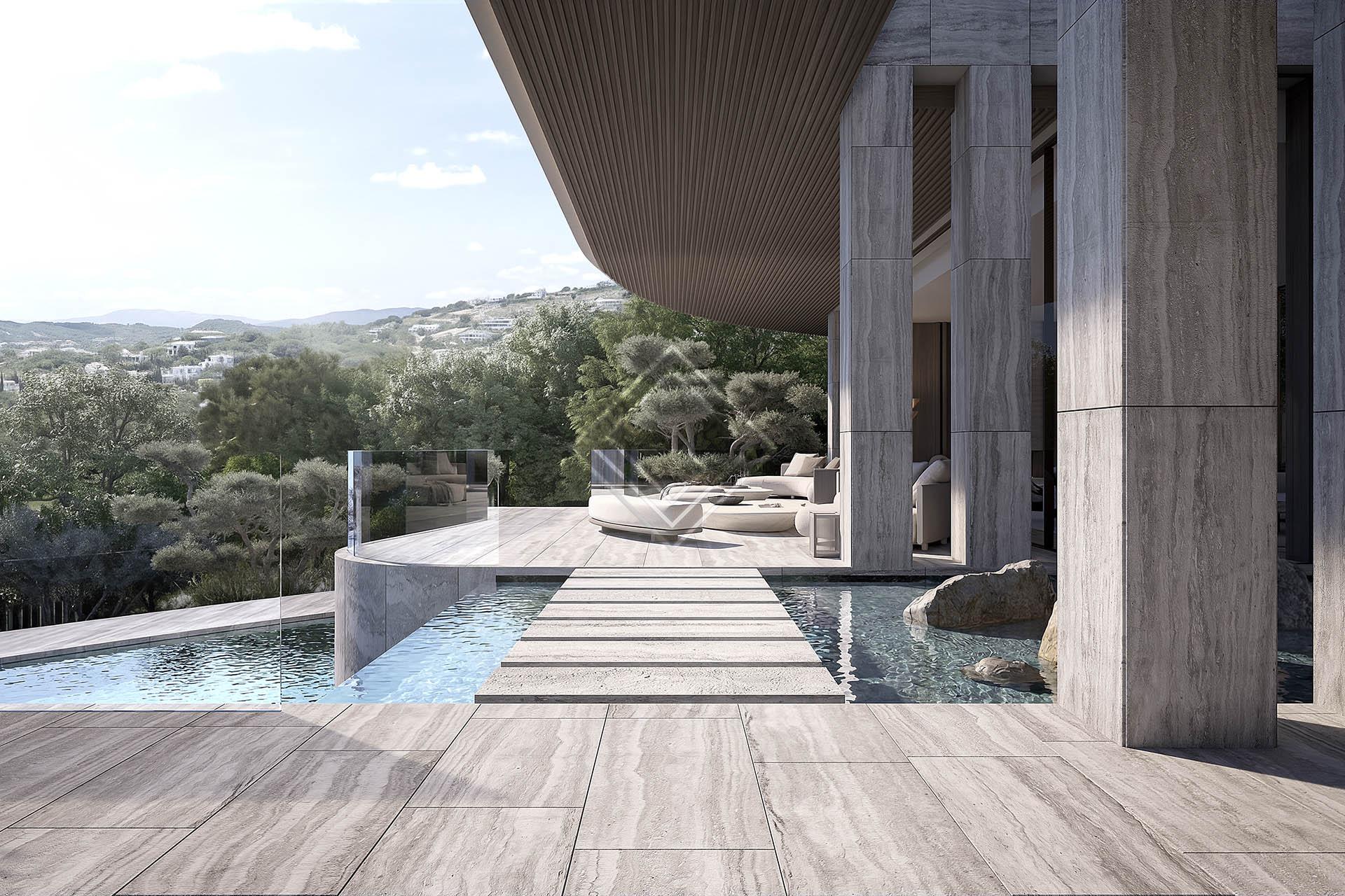 Villa DUNE | Arquitectura orgánica con vistas al Mediterráneo en Sotogrande - Imagen 4