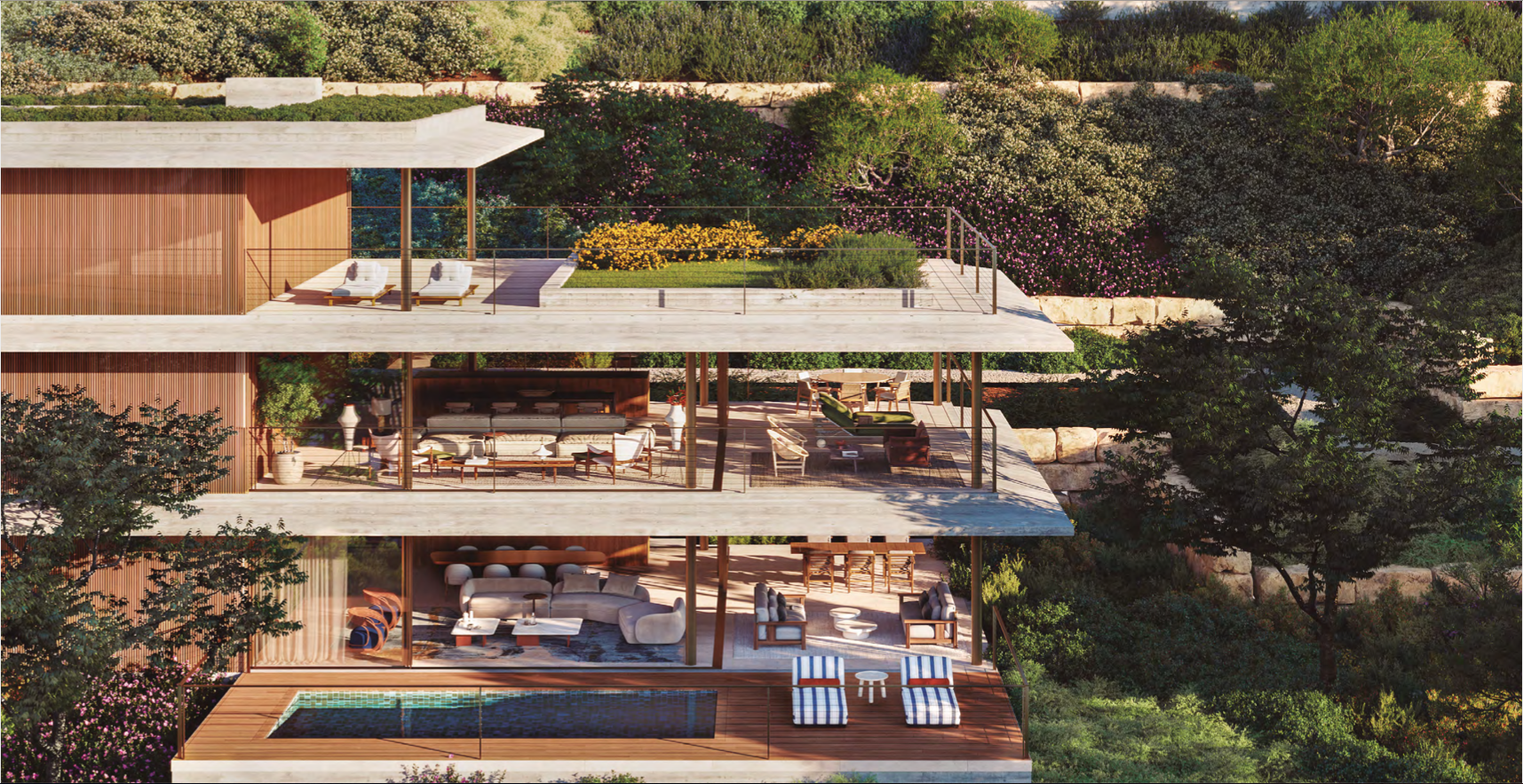 Magnifico bajo con jardín en St Regis de Cortesín