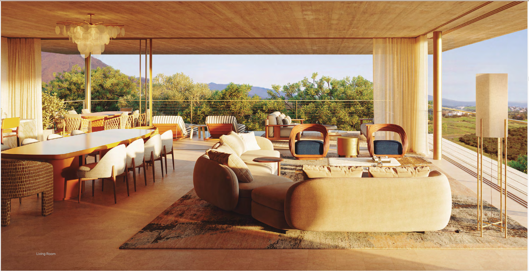 Espléndido bajo con jardín en St Regis de Cortesín