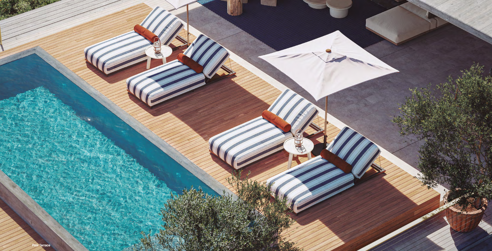 Fabuloso bajo con jardín en St Regis de Cortesín