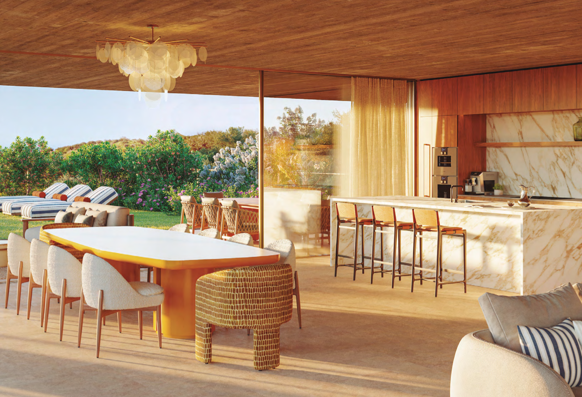 Magnifico bajo con jardín en St Regis de Cortesín