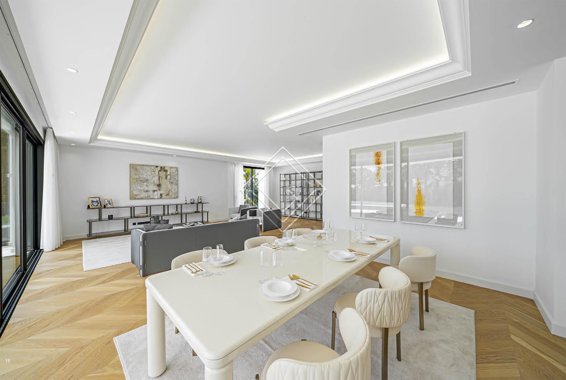 Villa de lujo en Lomas de Marbella Club con vistas al mar