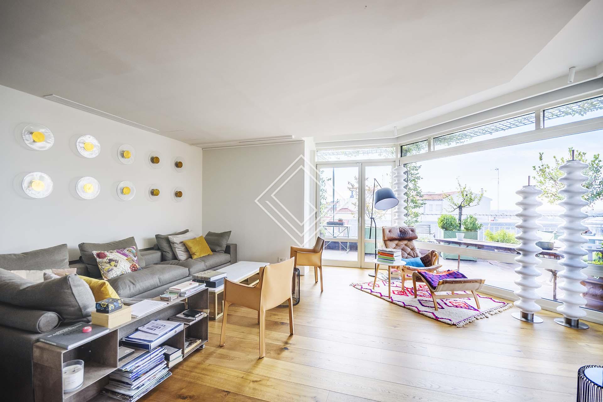 Ático de lujo con preciosa terraza en Rosales - Imagen 2